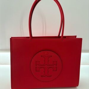 Tory Burch Red/Orange Tote Bag